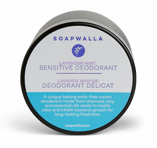 Soapwalla - Desodorizante em Creme Lavanda Mint - Pele Sensível