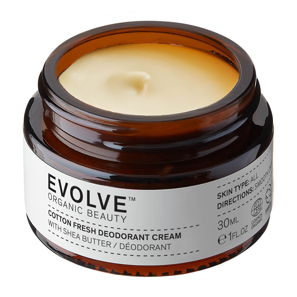 Evolve Cotton Fresh Natural Deodorant Cream - Desodorizante