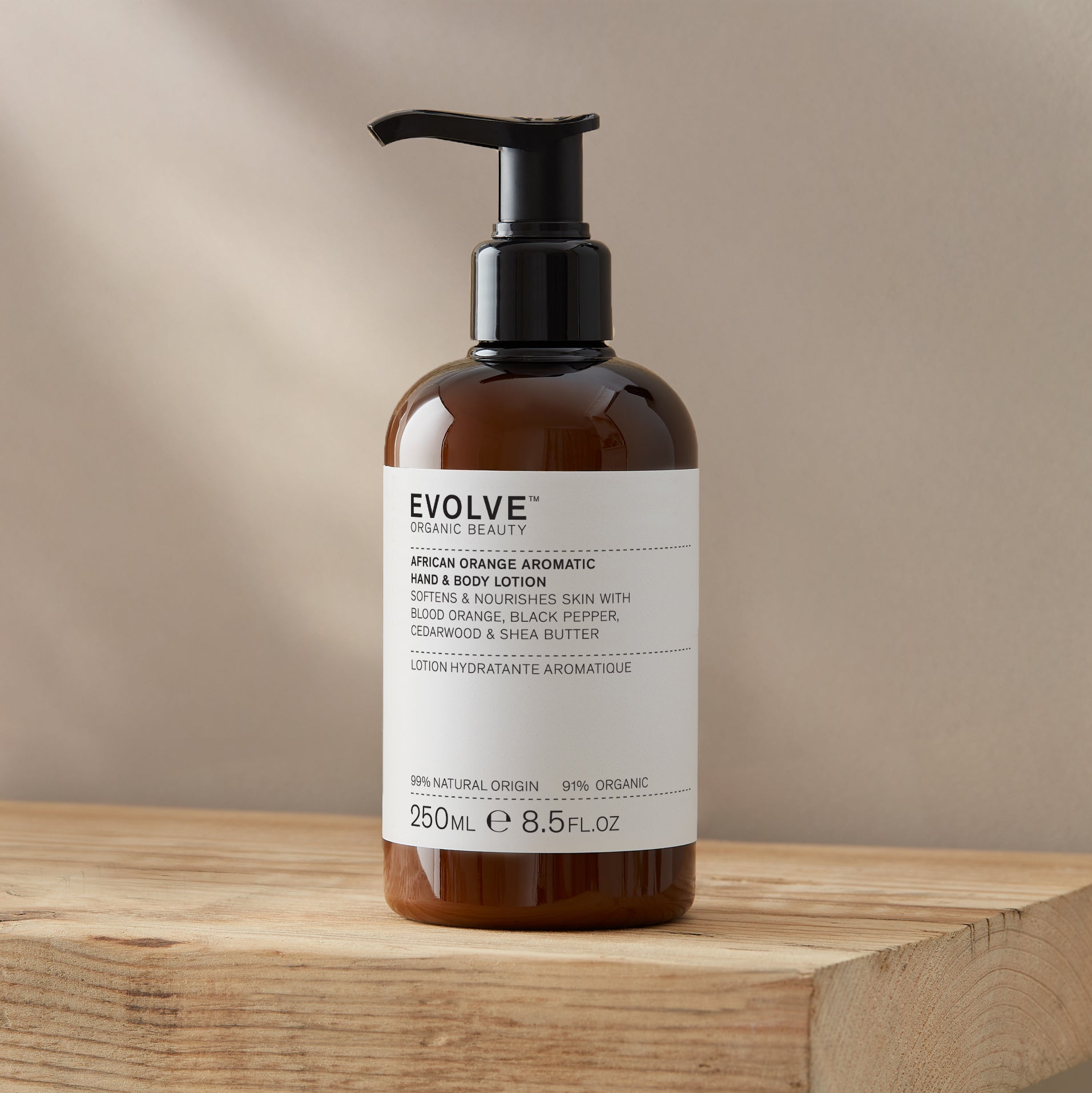 Evolve African Orange Aromatic Hand & Body Lotion - (Loção de Corpo Aromática)