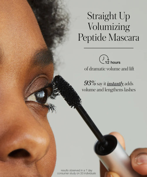 Straight Up Volumizing Peptide Mascara