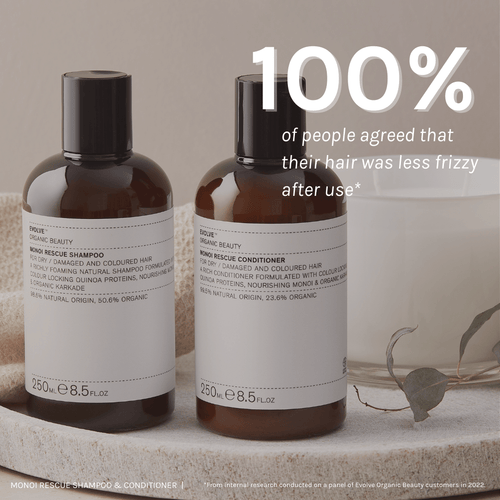Moisturizing Shampoo - Monoi Rescue Natural Shampoo