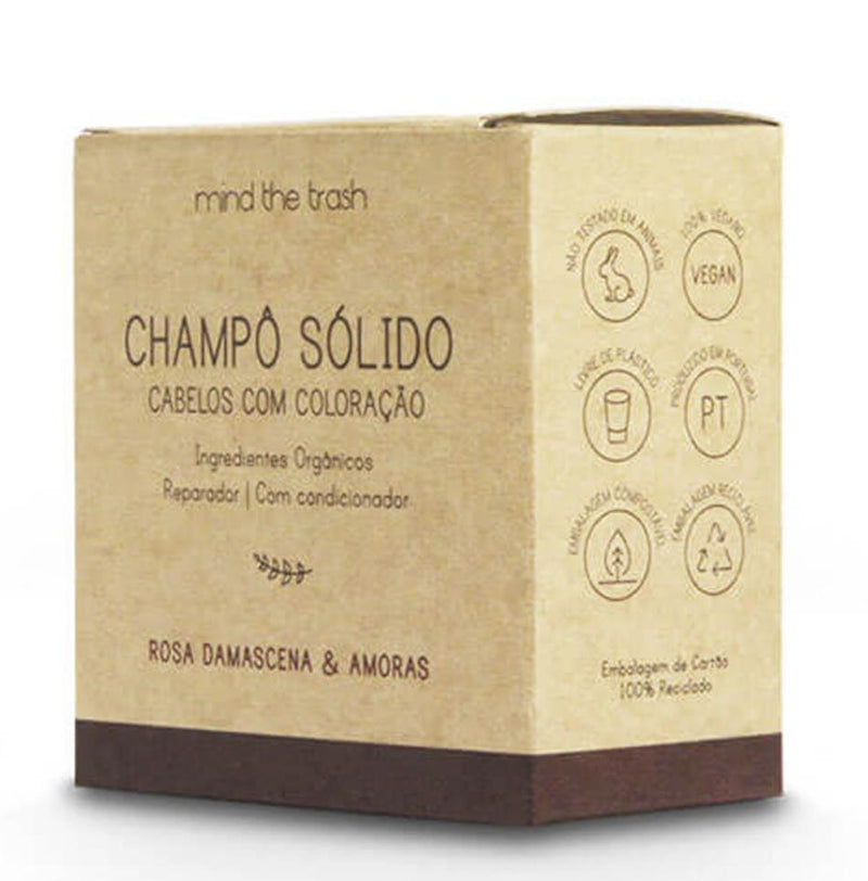 Natural Solid Shampoo – Colored Hair