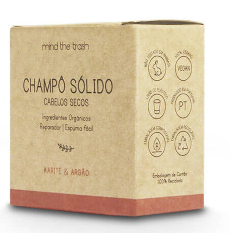 Champô Sólido Bio Mind The Trash – Cabelos Secos